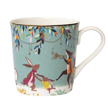 Sara Miller Woodland Tales Mug, Merry Band